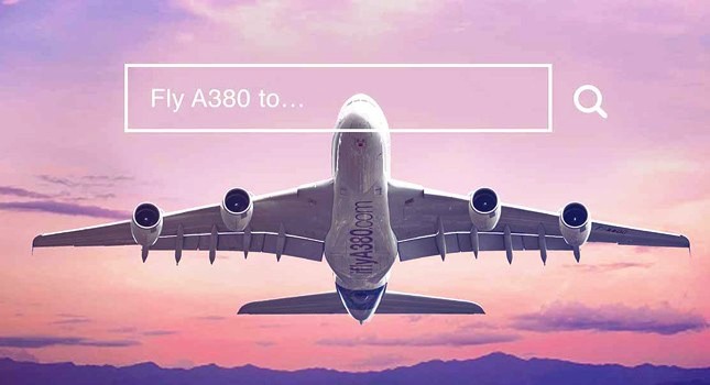 Dünyanın En Kısa A380 Uçuşları (Video)