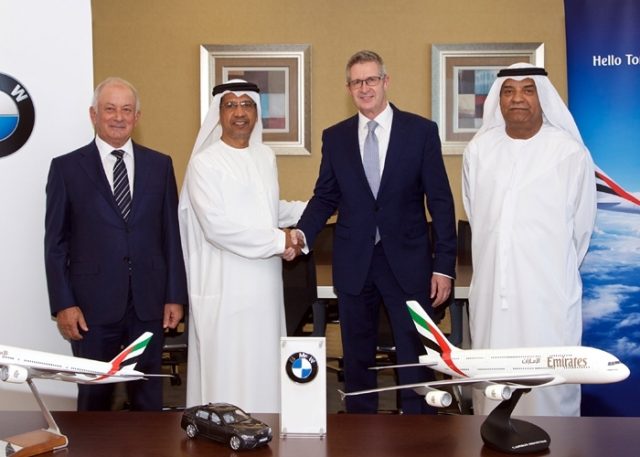 Emirates BMW İle El Sıkıştı