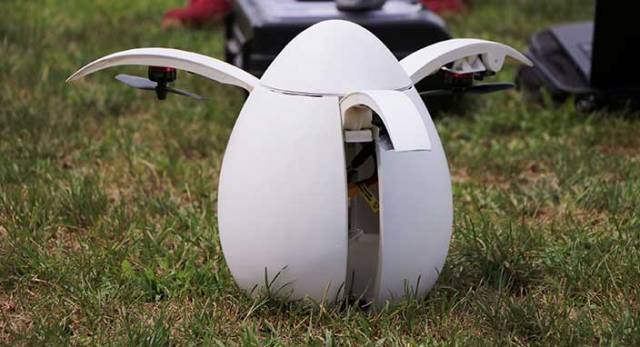 Türk Öğrenciler “Yumurta Drone” Yaptı