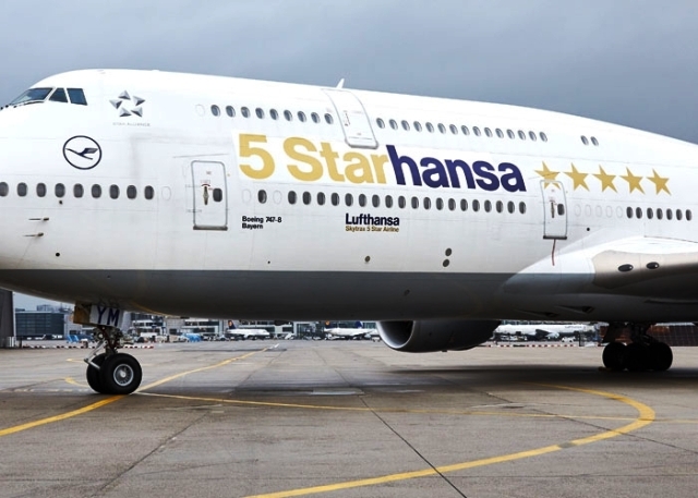 Lufthansa’dan ‘5 Yıldız’a Çok Özel Boyama