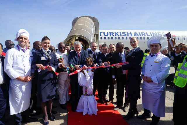 THY Sierra Leone Hattında Renkli Açılış