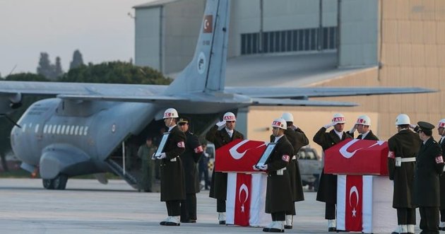 Şehit Pilotlara Son Görev