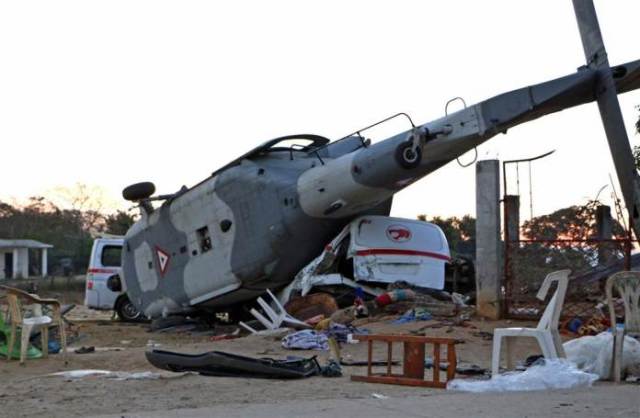 Bakanı Taşıyan Helikopter Düştü (Video)