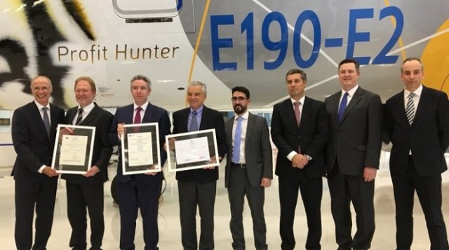 Embraer E190-E2 Sertifiye Edildi (Video)