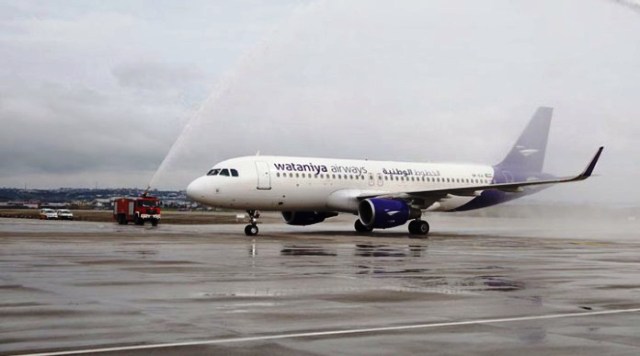 Wataniya Airlines’tan Sabiha Gökçen’e İlk Uçuş