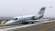 HAWKER-400 İNİŞTE PİSTTEN ÇIKTI