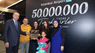 İSTANBUL HAVALİMANI 50 MİLYONA ULAŞTI