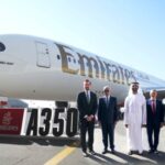 EMIRATES İLK A350 UÇAĞINI TANITTI