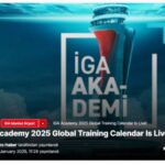 İGA AKADEMİ 2025 KÜRESEL EĞİTİM TAKVİMİ