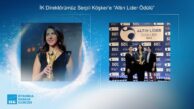 İSG’YE “ALTIN LİDER” ÖDÜLÜ